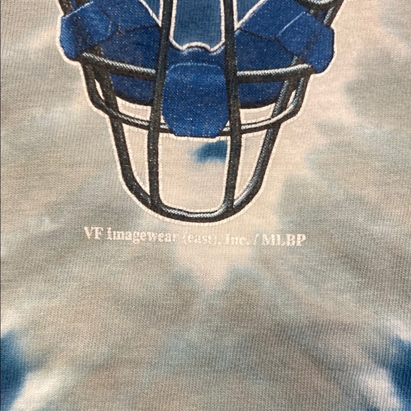 Vintage liquid blue Blue Tie-Dye New York Yankees T-Shirt - Picture 5 of 11